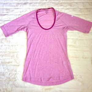 Nike Short Sleeve Fitted Workout Top